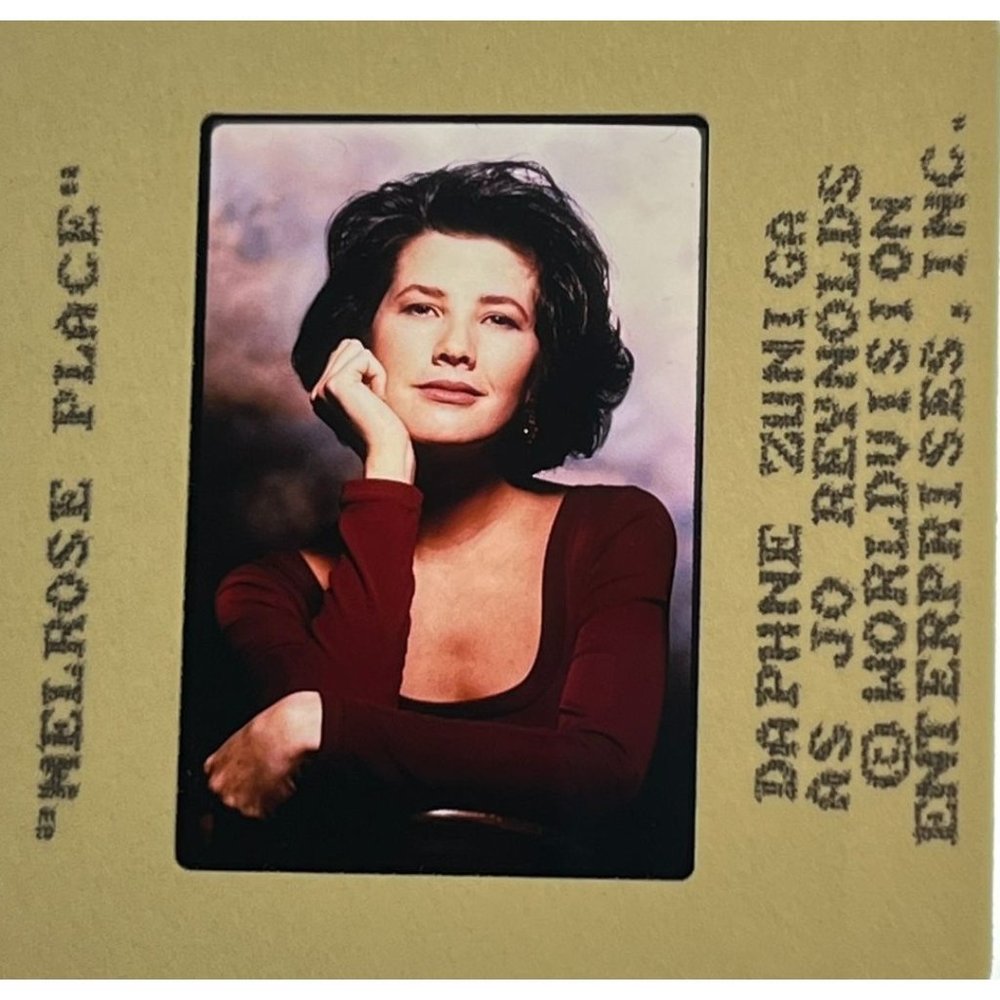 Melrose Place Original 35MM Press Kit Slide Daphne Zuniga as Jo Reynolds